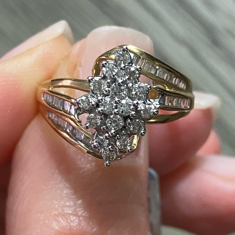 Yellow Gold Diamond Ring